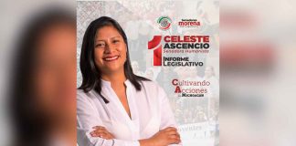 Senadora Celeste Ascencio rinde su Primer Informe Legislativo: un año de trabajo cercano al pueblo y de consolidación de la Transformación