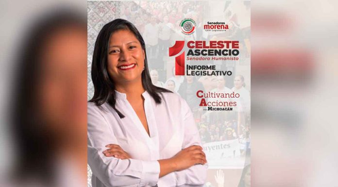 Senadora Celeste Ascencio rinde su Primer Informe Legislativo: un año de trabajo cercano al pueblo y de consolidación de la Transformación