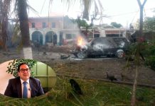 Se registra una sexta víctima con muerte cerebral en ataque de coche bomba en Coahuayana