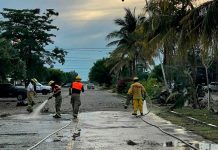 PC Estatal realiza labores de seguimiento y atención en Coahuayana