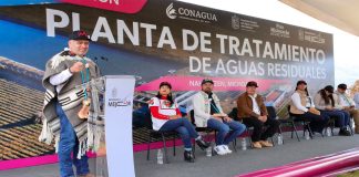 Inaugura Bedolla planta de tratamiento en autogobierno de Sevina; saneará el 100% del agua