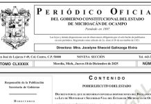 Publican Decreto que pone fin a multas de tránsito en Michoacán