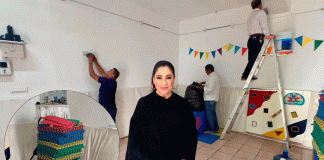 Avanza rehabilitación del cuarto de estimulación multisensorial del DIF Zamora