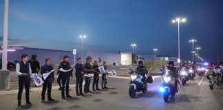 SSP refuerza vigilancia en Zamora y Jacona con 31 agentes motorizados