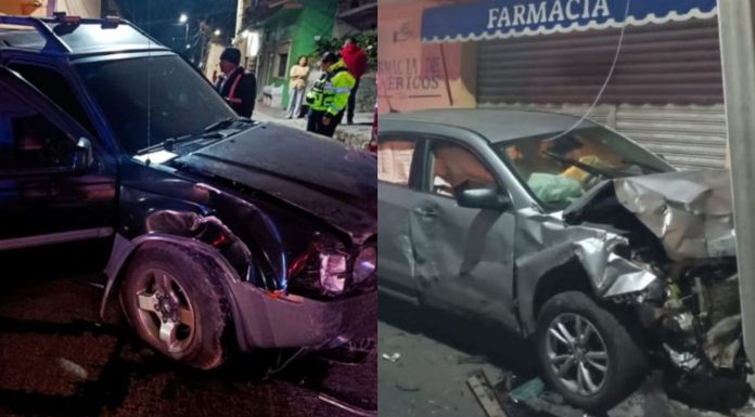 Dos jóvenes heridos tras aparatoso choque vehicular, en La Piedad