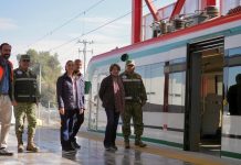 Presidenta Claudia Sheinbaum anuncia que tren Lechería-AIFA estará listo en el primer trimestre de 2026