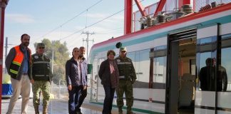 Presidenta Claudia Sheinbaum anuncia que tren Lechería-AIFA estará listo en el primer trimestre de 2026