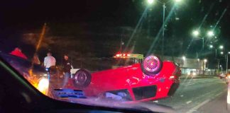 Choques y volcadura se registran en distintos puntos de Morelia