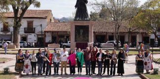 Inauguran Bedolla y Josefina Rodríguez remodelación de la Plaza Gertrudis Bocanegra; impulsará el turismo de Pátzcuaro