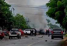 Fuerte estallido sacude el centro de Coahuayana, se presume ataque a la policía local