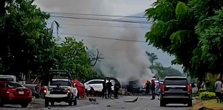 Fuerte estallido sacude el centro de Coahuayana, se presume ataque a la policía local