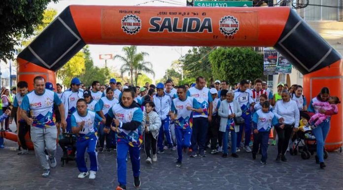 Jiquilpan realiza la Segunda Carrera por la Inclusión 5K