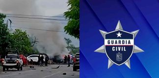 Ataque con explosivos contra Policía de Coahuayana deja una persona muerta: SSP