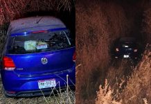 Auto se sale del camino en el Libramiento de La Piedad; no hubo heridos