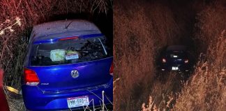 Auto se sale del camino en el Libramiento de La Piedad; no hubo heridos