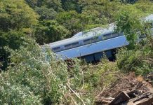 Tren Interoceánico sufre descarrilamiento en Nizanda, Oaxaca