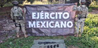 Guardia Nacional y Ejército Mexicano aseguran artefactos explosivos, Cotija