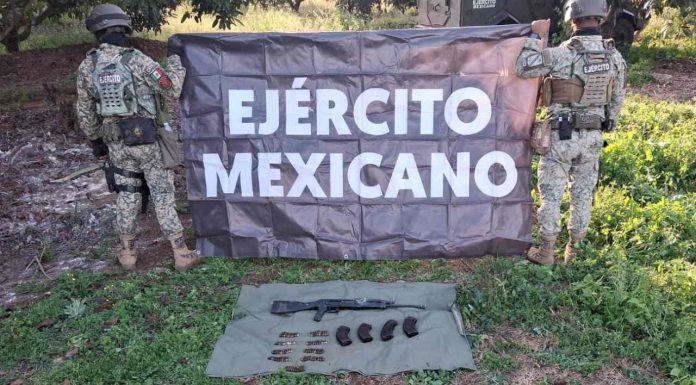 Guardia Nacional y Ejército Mexicano aseguran artefactos explosivos, Cotija