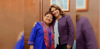 Fabiola Alanís felicita a Ernestina Godoy por su nombramiento como Fiscal General de la República