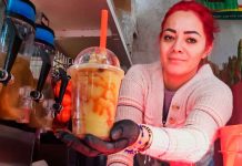 ¿ Ya probaron el frappé de jugo de caña en el Cañafest?