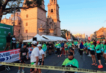 Poco más de 400 morelianos se sumaron a la carrera “La Última y Nos Vamos”