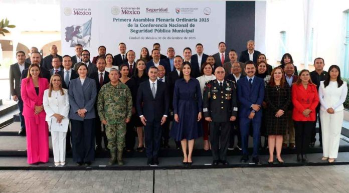 Autoridades refuerzan seguridad municipal en Conferencia Nacional de Seguridad Pública
