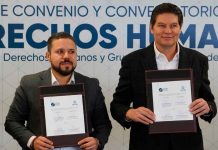 Firman convenio de colaboración la CEDH y el Ayuntamiento de Morelia
