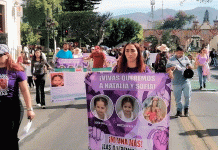 Se manifiestan para exigir justicia por feminicidio de Maritza Espino y la aparición de sus hijas