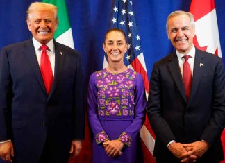 Sheinbaum se reúne en Washington con Trump y Carney; destacan cooperación rumbo al Mundial 2026