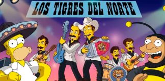 Los Tigres del Norte llegarán oficialmente a Los Simpson