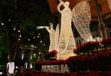 Morelia se ilumina con más de dos millones de focos