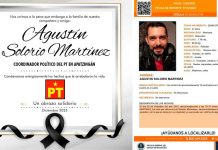 Localizan sin vida a Agustín Solorio Martínez, delegado distrital del PT en Apatzingán