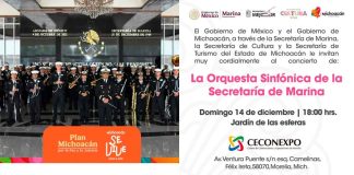 Este fin de semana se presentará la Orquesta Sinfónica de la Marina en Ceconexpo