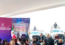 Para enfrentar el reto de la seguridad, Bedolla entregó 122 patrullas