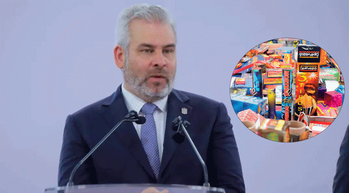 Tras explosiones, Bedolla llama a reforzar control en venta de pirotecnia