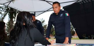 SSP instala módulos de registro para aspirantes a mandos de la Guardia Civil