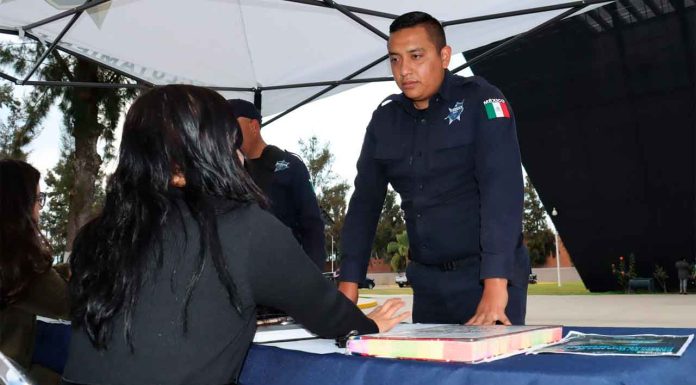 SSP instala módulos de registro para aspirantes a mandos de la Guardia Civil