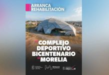 Inicia rehabilitación del Complejo Deportivo Bicentenario de Morelia: Rogelio Zarazúa