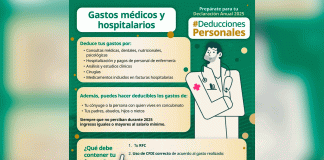 Gastos médicos podrán deducirse en la Declaración Anual 2025: SAT