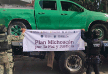 SSP destruye en Buenavista campamento ilícito y asegura 3 vehículos con reporte de robo