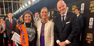 Claudia Sheinbaum llega al sorteo del Mundial 2026 en Washington