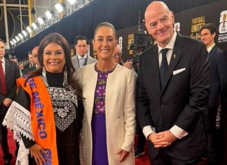 Claudia Sheinbaum llega al sorteo del Mundial 2026 en Washington