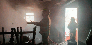 Se registra incendio de domicilio en la colonia Los Girasoles, Morelia