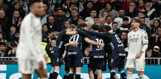Golpe celeste: el Real Madrid cae 0-2 y se aleja del liderato