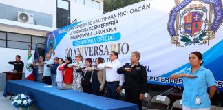 Desde las aulas se gesta la paz en Michoacán, pronuncia Yarabí Ávila en Apatzingán