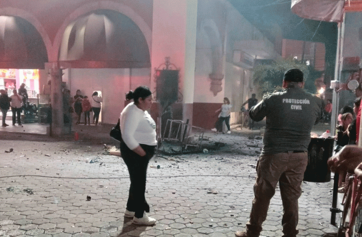 Otro incidente con pirotecnia, ahora en el Centro de Yurécuaro