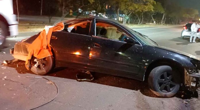 Hombre muere en accidente automovilístico sobre el Libramiento Norte de Morelia