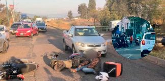 Se registran 2 percances de tránsito en diferentes zonas de Morelia; hay 3 heridos