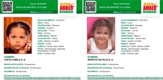 Buscan a Maritza Natalia y Sofía Camila; su madre fue hallada sin vida en Uruapan