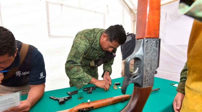 Michoacán recibe mil 69 armas en comodato para reforzar la seguridad en todo el estado